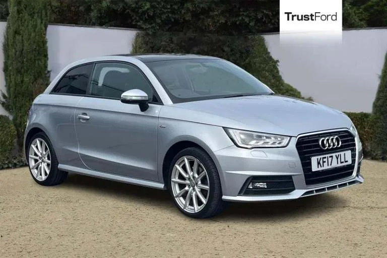 2017 Audi A1 1.4 TFSI S Line 3dr S Tronic HATCHBACK PETROL Automatic