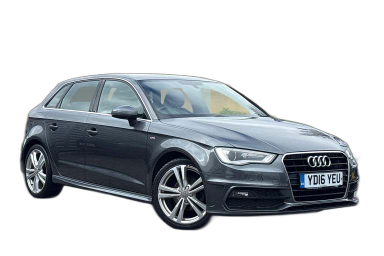 2016 Audi A3 1.6 TDI S line Sportback S Tronic Euro 6 (s/s) 5dr (Nav) Hatchback Automatic