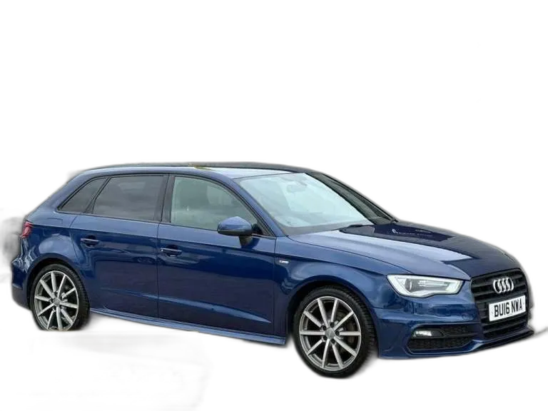 2016 Audi A3 1.4 TFSI CoD S line Sportback Euro 6 (s/s) 5dr (Nav) HATCHBACK Petrol Manual