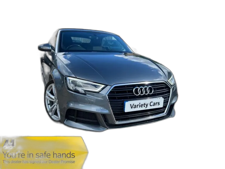 2017 Audi A3 1.4 TFSI S Line 2dr S Tronic CONVERTIBLE Petrol Automatic