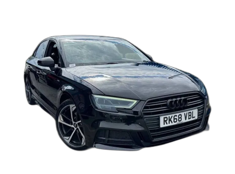 2018 68 AUDI A3 1.6 TDI 30 BLACK EDITION SALOON 4DR DIESEL S TRONIC EURO 6 (S/S)