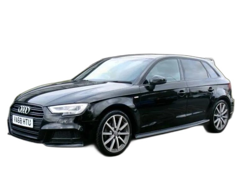2019 68 AUDI A3 1.0 TFSI 30 BLACK EDITION SPORTBACK 5DR PETROL S TRONIC EURO 6 (
