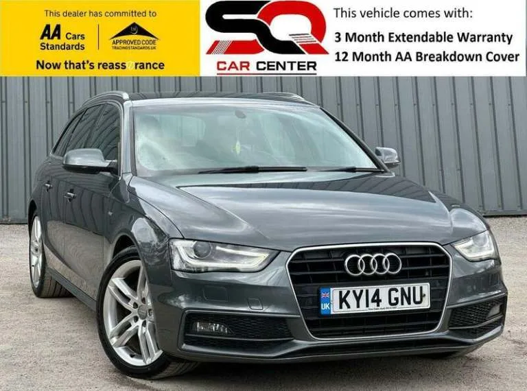 2014 Audi A4 2.0 TDI 177 S Line 5dr Multitronic ESTATE DIESEL Manual