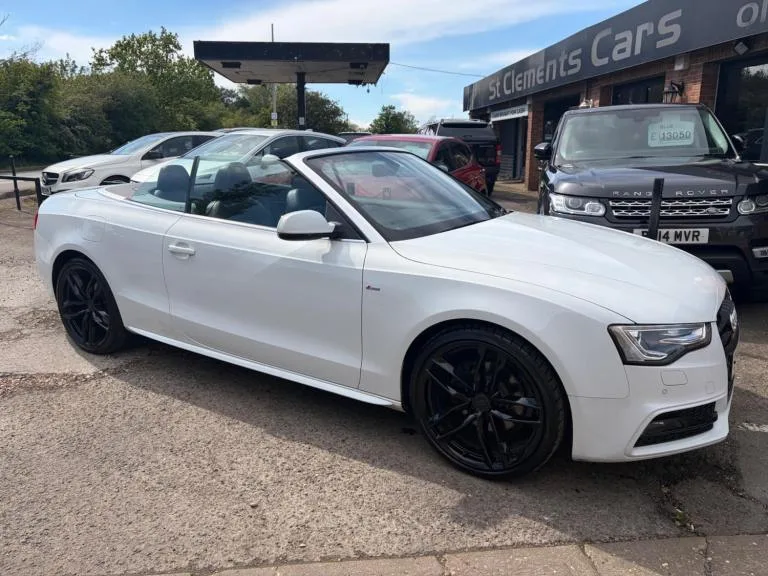 2013 Audi A5 2.0 TDI 177 S Line 2dr Multitronic CONVERTIBLE DIESEL Automatic