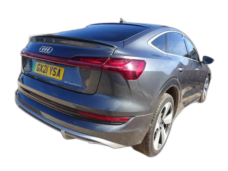 2021 21 REG AUDI E-TRON S LINE 50 QUATTRO ELECTRIC AUTO DAMAGED SALVAGE