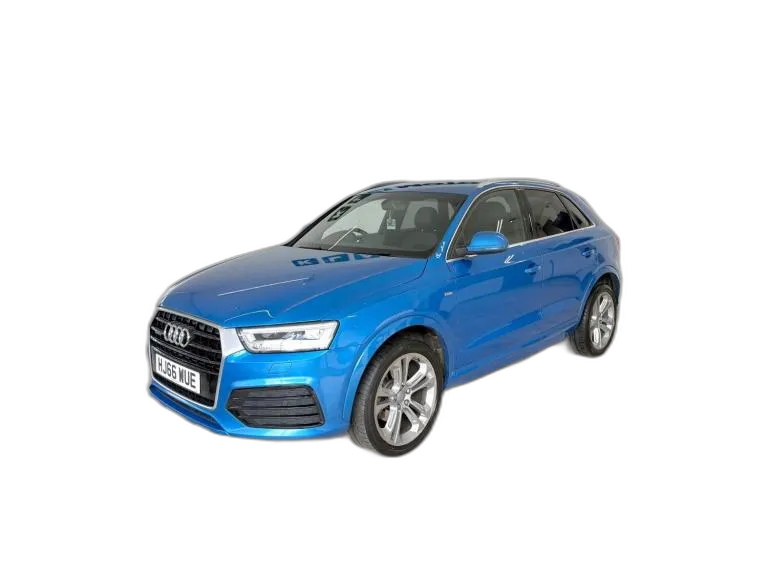 AUDI Q3 2.0 TDI S line Plus Quattro S Tronic Blue Auto Diesel 2016