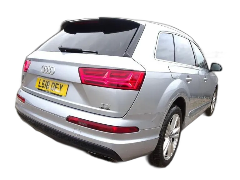 2018 18 REG AUDI Q7 S LINE TDI QUATTRO AUTO DAMAGED REPAIRABLE SALVAGE