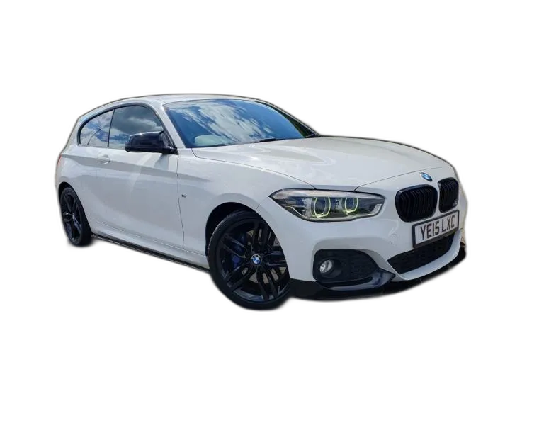 BMW 1 SERIES 2.0 125d M Sport 3-Door White Auto Diesel 2015