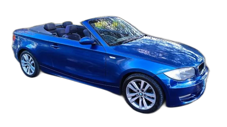 2008 BMW 120i se . 170 bhp. convertible. manual. mot-13.11.2026. no advisories. new clutch kit .