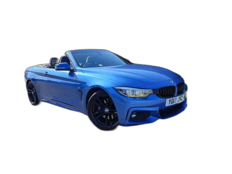 2017 BMW 4 SERIES 2.0 420d M Sport Convertible Blue Manual Diesel