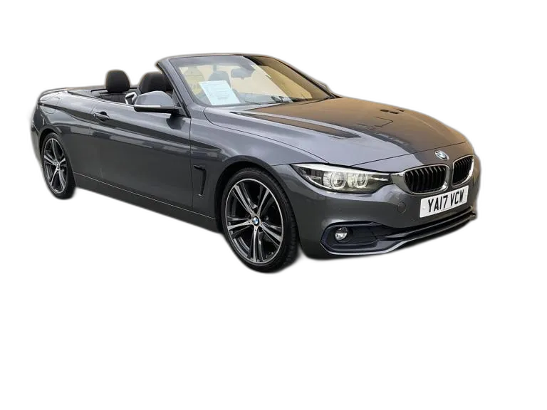 2017 BMW 4 Series 420d [190] Sport 2dr Auto [Business Media] CONVERTIBLE Diesel Automatic