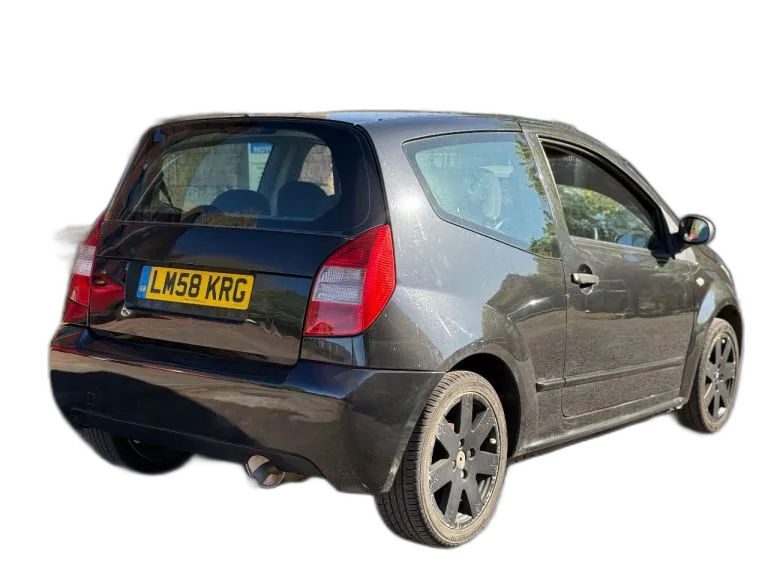 2008 Citroen C2 1.4 Rhythm 3dr Hatchback Black - MOT Jan 27!