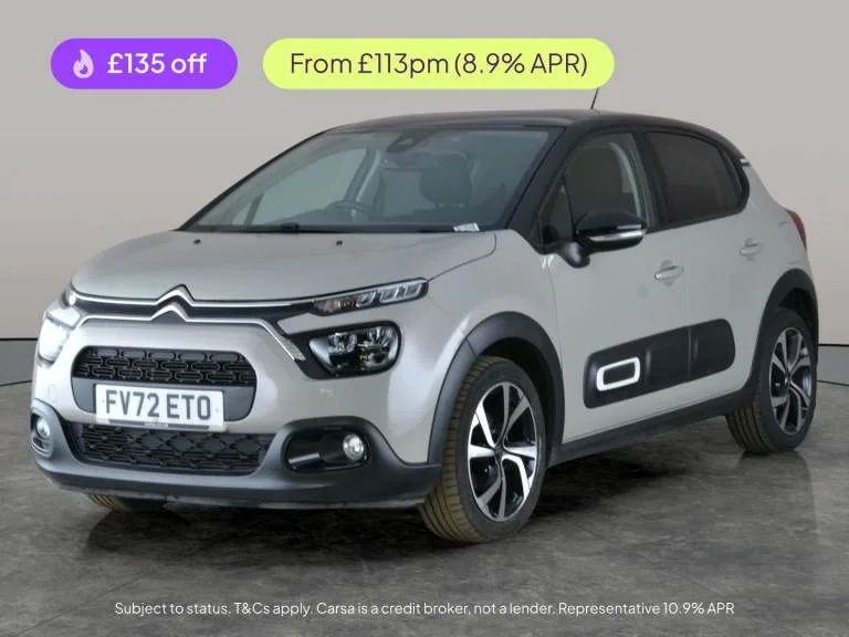2022 Citroen C3 1.5 BlueHDi Shine Plus Hatchback 5dr Diesel Manual Euro 6 (s/s) (100 ps) - Hatch...