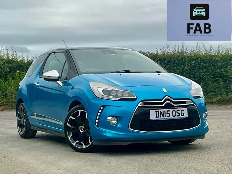 2015 Citroen DS3 1.6 DS3 D Sport THP S/S 3dr Hatchback Petrol Manual