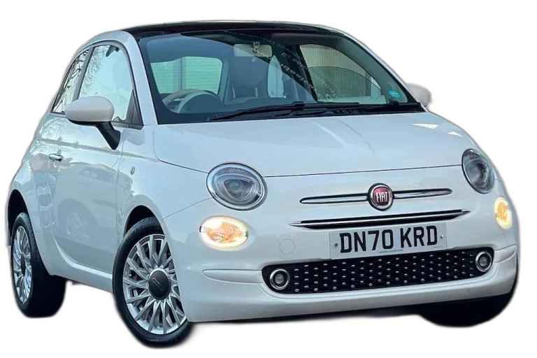 2020 Fiat 500 1.2 Lounge Hatchback 3dr Petrol Dualogic Euro 6 (s/s) (69 bhp) Hatchback Petrol Aut...