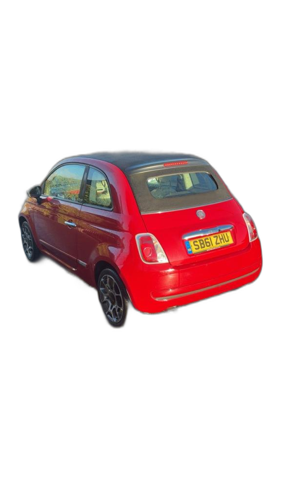 2012 Fiat 500 1.2 Pop 2dr CONVERTIBLE Petrol Manual — photo 2