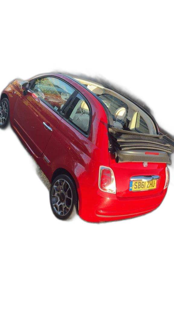 2012 Fiat 500 1.2 Pop 2dr CONVERTIBLE Petrol Manual — photo 5
