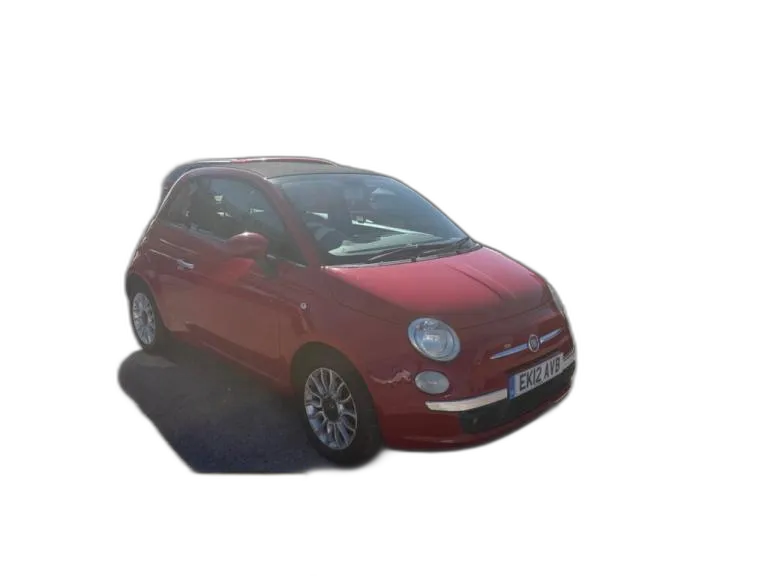 2012 Fiat 500 1.2 Lounge 2dr [Start Stop] CONVERTIBLE PETROL Manual