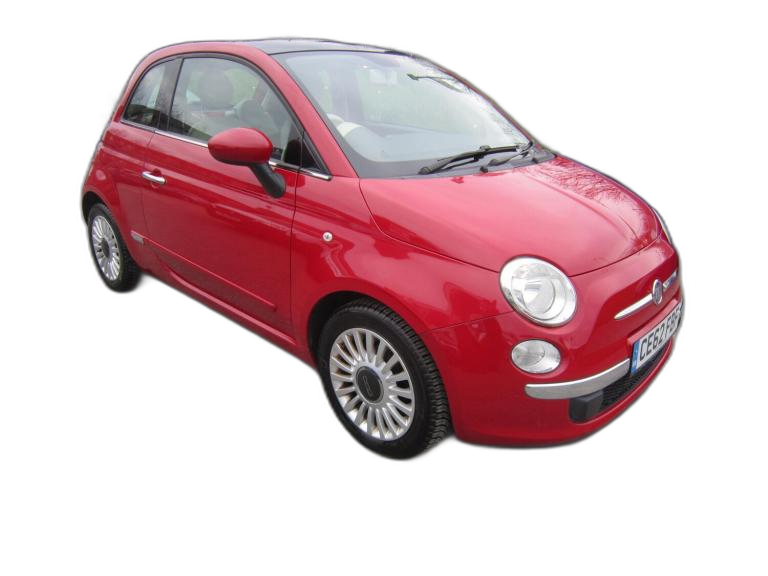 2012 Fiat 500 1.2 Lounge 3dr [Start Stop] New MOT included HATCHBACK Petrol Manual