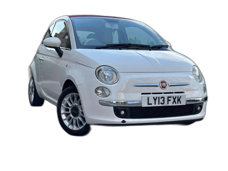 2013 Fiat 500 1.2 Lounge 2dr Dualogic [Start Stop] CONVERTIBLE PETROL Automatic