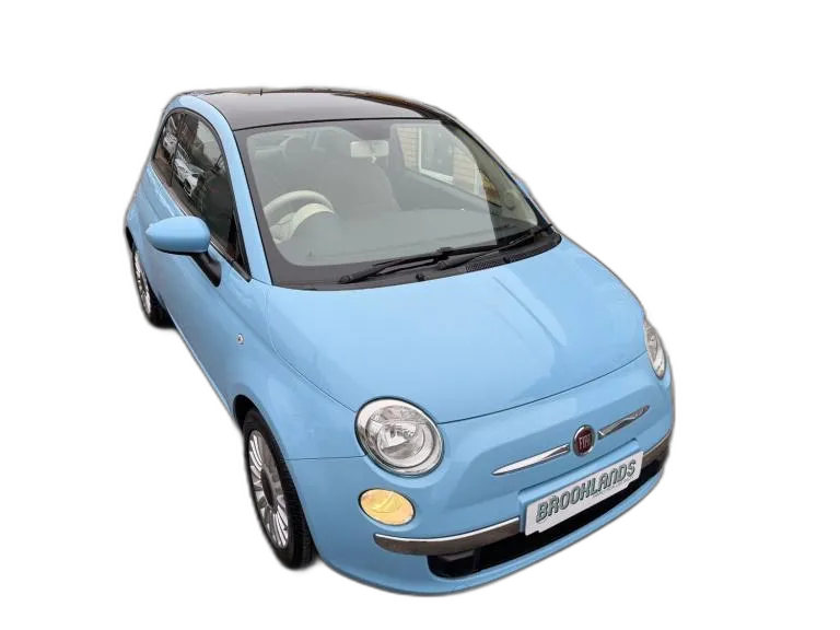 2013 Fiat 500 1.2 Lounge Blue 3 Door £35 Road Tax Panoramic Roof Low Insurance