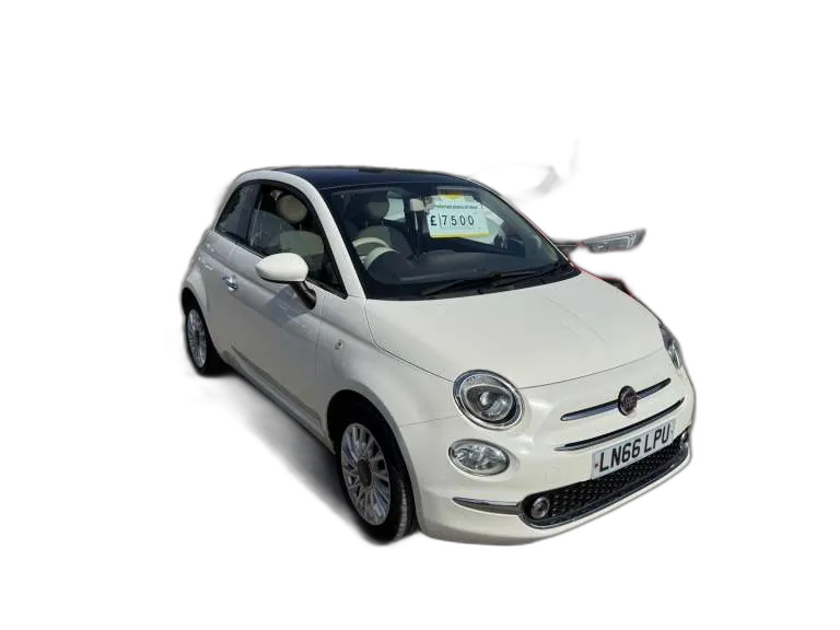 2016 Fiat 500 1.2 Lounge 3dr Dualogic HATCHBACK PETROL Automatic