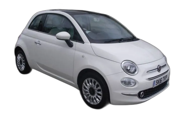 2016 Fiat 500 1.2 Lounge Hatchback 3dr Petrol Manual Euro 6 (s/s) (69 bhp)