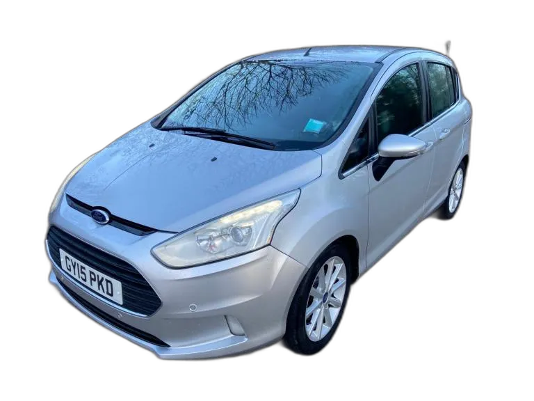 2015 Ford B-MAX 1.0 EcoBoost Titanium Silver 51k Miles FSH Years MOT Warranty £35 Road Tax MPV Pe...