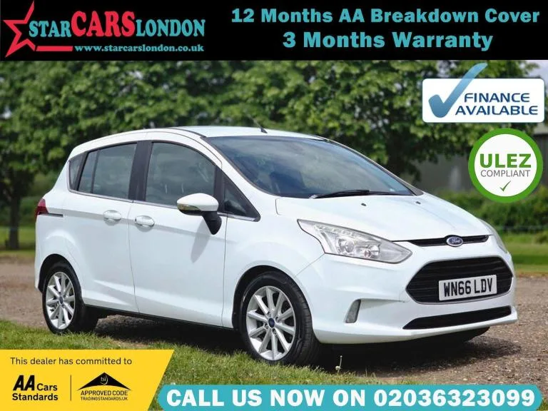 2016 Ford B-MAX 1.6 Titanium Powershift Euro 5 5dr MPV Petrol Automatic