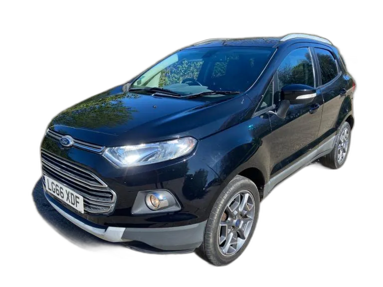 2016 Ford Ecosport 1.0 EcoBoost Titanium 5dr Black 68k Miles Years MOT Warranty HPI Clear HATCHBA...