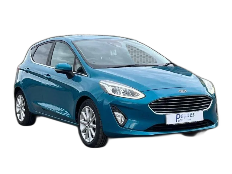 2018 Ford Fiesta 5 Door Titanium 1.0L 125ps 6 Speed in Blue Wave FSH