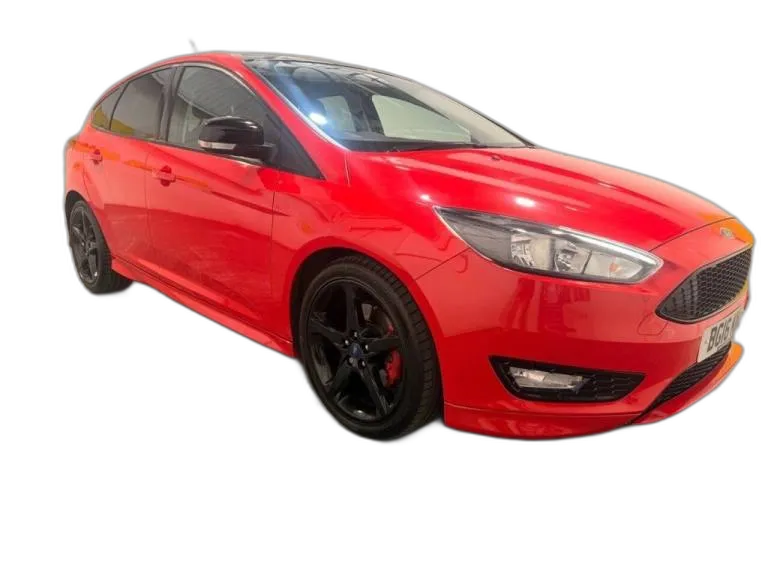 2016 16 FORD FOCUS 1.5T ECOBOOST ZETEC S RED EDITION HATCHBACK 5DR PETROL MANUAL
