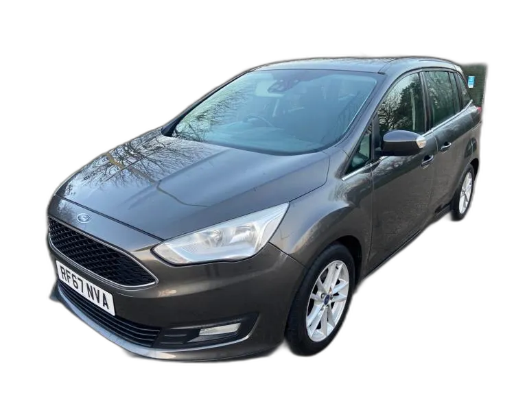 2018 Ford Grand C-Max 1.5 TDCi Zetec 5dr Grey 55k Miles Years MOT Warranty MPV Diesel Manual