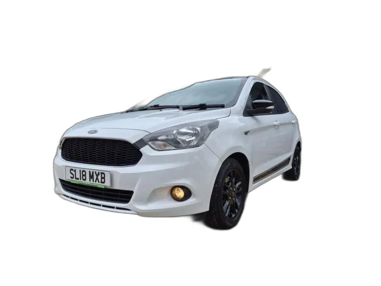 2018 FORD KA+ 1.2 Zetec White Edition -65,339 Miles - MOT & Serviced