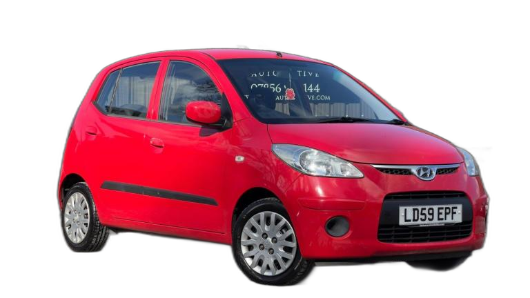2009 Hyundai i10 1.1 ES 5dr HATCHBACK PETROL Manual