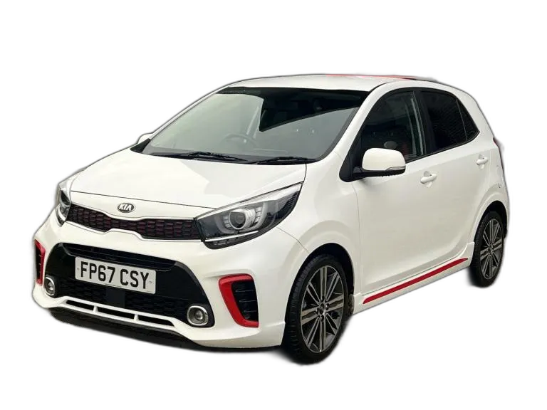KIA PICANTO 1.0 GT-Line White Manual Petrol 2017