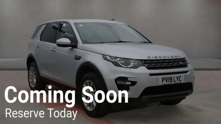 2019 Land Rover Discovery Sport 2.0 Discovery Sport SE Tech TD4 4WD 5dr SUV Diesel Manual