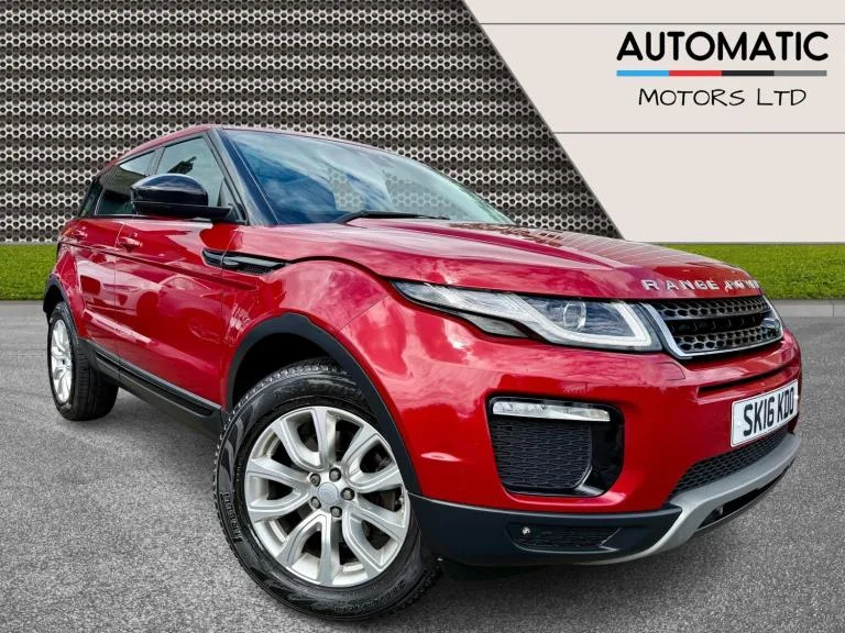 2016 Land Rover Range Rover Evoque 2.0 TD4 SE Tech SUV 5dr Diesel Auto 4WD Euro