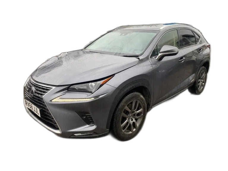 2018 LEXUS NX 300H LUXURY 2494cc HYBRID ELECTRIC SUV CVT AUTO DAMAGED SALVAGE