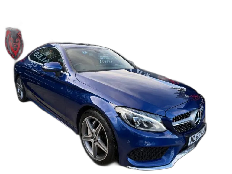2017 Mercedes-Benz C Class 2.0 C200 AMG Line G-Tronic+ Euro 6 (s/s) 2dr COUPE Petrol Automatic