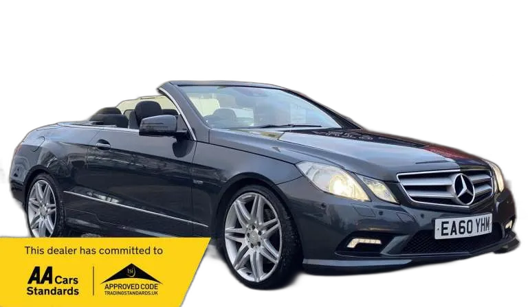 2010 Mercedes-Benz E Class E350 CDI BlueEFFICIENCY Sport 2dr Tip Auto CONVERTIBLE DIESEL Automatic