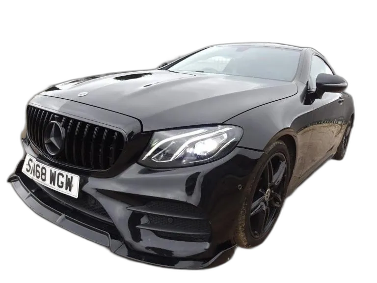 2018 68 REG MERCEDES BENZ E CLASS E220 D AMG LINE AUTO COUPE DAMAGED SALVAGE