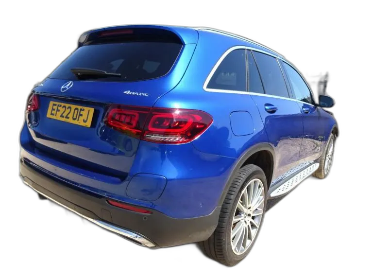 2022 22 REG MERCEDES GLC 300 AMG LINE PREMIUM 4MATIC HYBRID AUTO DAMAGED SALVAGE