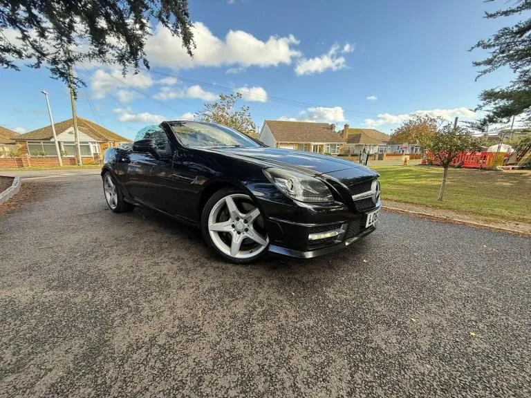 2013 Mercedes-Benz SLK 1.8 SLK200 AMG Sport G-Tronic+ Euro 5 (s/s) 2dr CONVERTIBLE Petrol Automatic