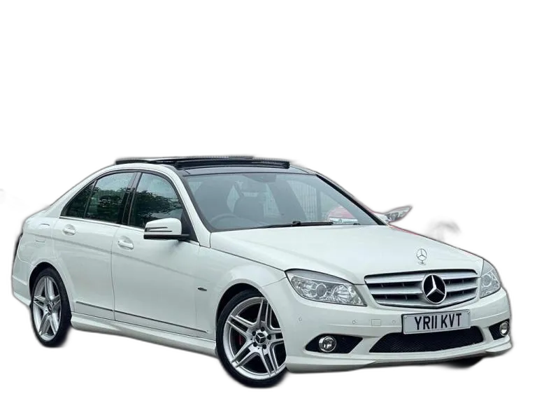2011 MERCEDES C CLASS C220 CDI SPORT + PAN ROOF + LOW MILES + ALLOYS *
