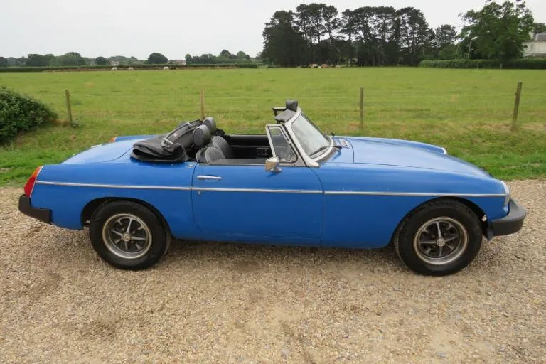 1976 MG MGB with overdrive Convertible Petrol Manual