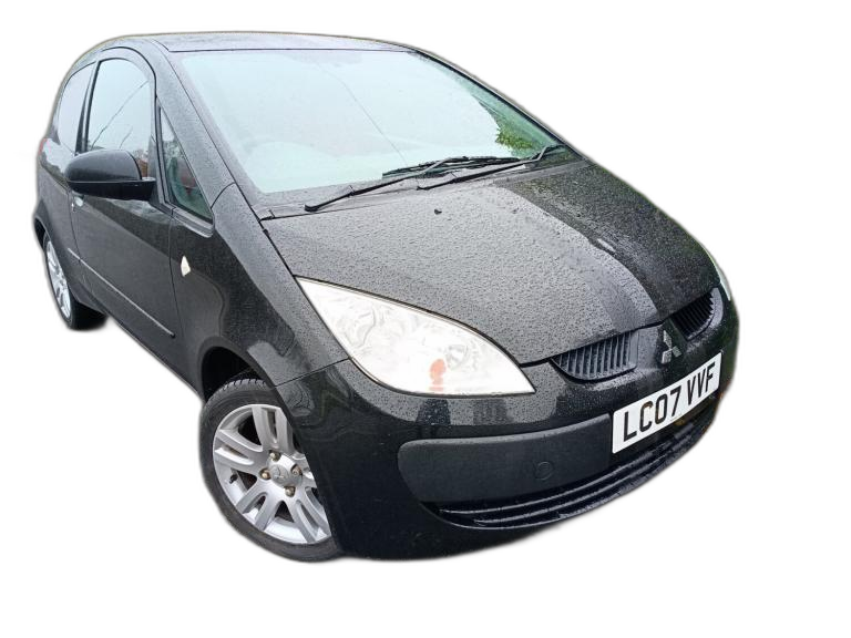 2007 Mitsubishi Colt 1.1 Black Hawk 3dr HATCHBACK Petrol Manual