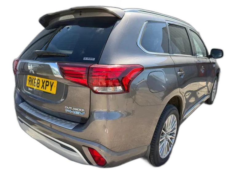 2019 68 MITSUBISHI OUTLANDER HYBRID PETROL + ELECTRIC DAMAGED REPAIRABLE SALVAGE