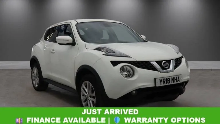 2018 Nissan Juke 1.6 N-Connecta SUV 5dr Petrol XTRON Euro 6 (117 ps) HATCHBACK Petrol Automatic