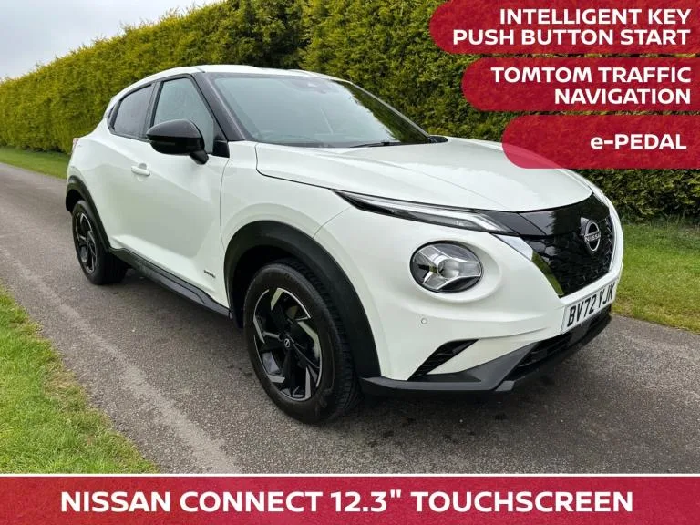 2022 Nissan Juke 1.6 Hybrid N-Connecta 5dr Auto HATCHBACK PETROL/ELECTRIC Automatic